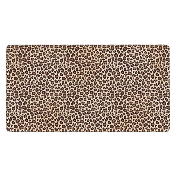 Kdxio Leopard Print-2 Print Large Gaming Mouse Pad,Non-Slip Base,Water Resist Keyboard Pad for Gamer,Office & Home,29.5 x 15.8 in