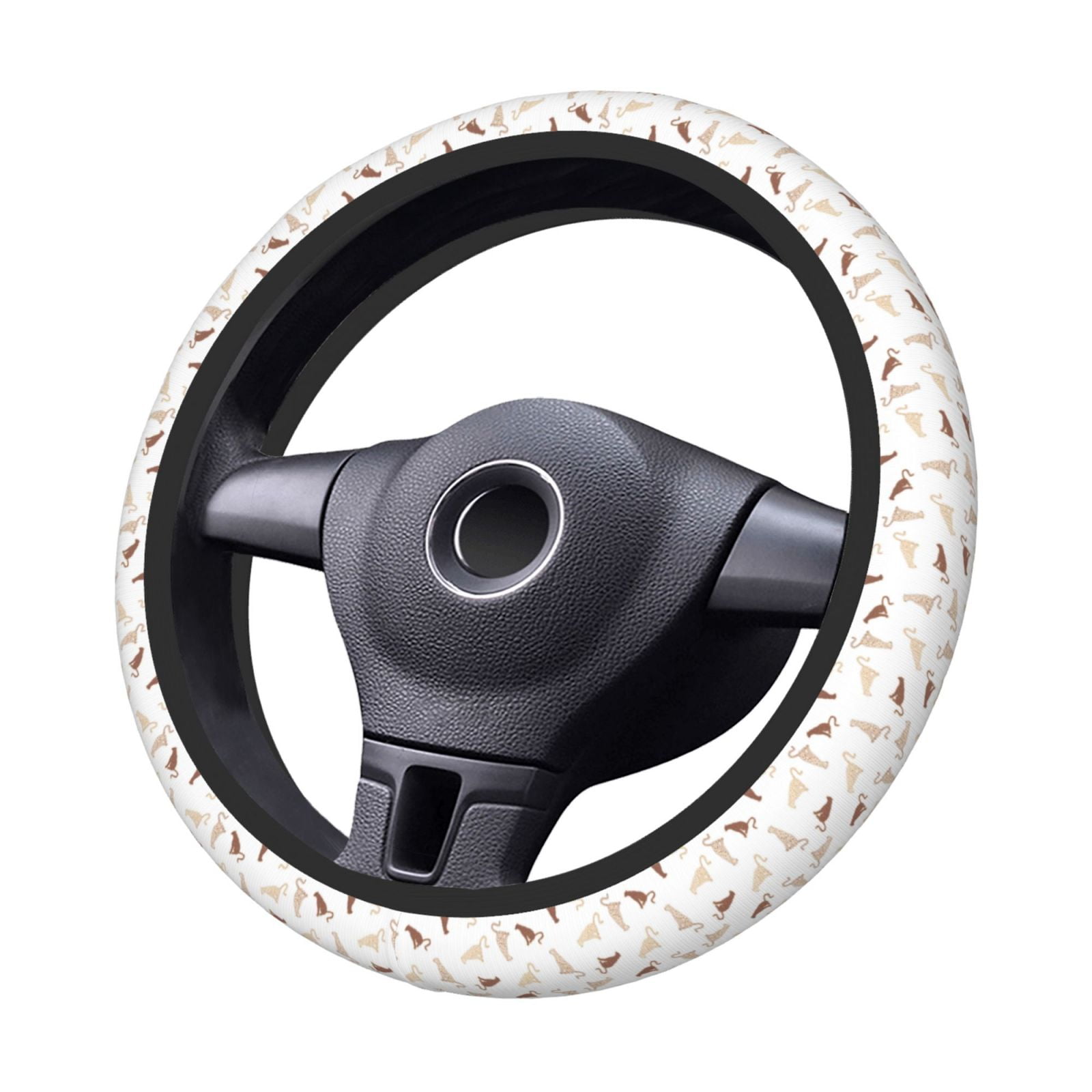 Amazon.com: Spurtar Car Steering Wheel Cover for Women Men