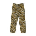 thumbnail image 1 of Kdxio Leopard Print Men's Sleep Pajama Pant Lounge Pants with Pockets, 1 of 8