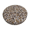 thumbnail image 1 of Kdxio Leopard Print Stool Covers Round,Stretch Round Bar Stool Covers Washable Bar Stool Cushion Slipcover for 12-15 Inch Chair, 1 of 5