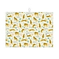 thumbnail image 1 of Kdxio Leopard Print for Dish Drying Mat,24*18 inch Absorbent Dish Drainer Kitchen Counter,Large Size Dish Drying Pad for Countertops,Draining Racks, 1 of 9