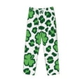 thumbnail image 1 of Kdxio Leopard print St. Patrick's Day Print Men's Sleep Pajama Pant Lounge Pants with Pockets, 1 of 8