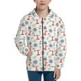 thumbnail image 1 of Kdxio Lighthouse Sailboat Pattern Kids Boys Girls Zip Up Hoodie 3D Printed Hooded Sweatshirt Hoody Coat with Pocket 7-12 Y-Small, 1 of 6
