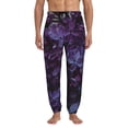 thumbnail image 1 of Kdxio Lilac Pattern Joggers,Sweatpants for Men with Pockets-X-Large, 1 of 5