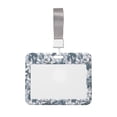 thumbnail image 1 of Kdxio Lilies Flowers Card Badge Holder Work Badge Sleeve for Office, School, Factory, ID Credit Cards, Driver Licenses and Passes, 1 of 7