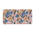 thumbnail image 1 of Kdxio Lilies Flowers License Plate Car Front License Plate Car Decoration Car Accessories Front Tag Plate Standard Size, 1 of 8
