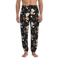 thumbnail image 1 of Kdxio Lilies Flowers Pattern Joggers,Sweatpants for Men with Pockets-X-Large, 1 of 5