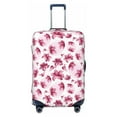 thumbnail image 1 of Kdxio Lilies Flowers Pattern Luggage Cover for Travel,Elastic and Durable,Fits 18-32 Inch,-No luggage included, 1 of 8