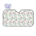 thumbnail image 1 of Kdxio Lilies Flowers Print Front Windshield Sun Shade,Folding Auto Sunshade for Car Truck SUV-, 1 of 7