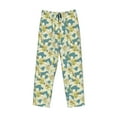 thumbnail image 1 of Kdxio Lilies Flowers Print Men's Sleep Pajama Pant Lounge Pants with Pockets, 1 of 8