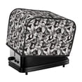 thumbnail image 1 of Kdxio Lilies Flowers Print Toaster Cover Bread Machine Cover Fits for Most Standard 2 Slice Toasters,Keep Toaster Free From Dust And Fingerprint Oven Dustproof Cover, 1 of 1