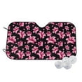 thumbnail image 1 of Kdxio Lilies Flowers Print Windshield Sun Shade,UV Rays and Sun Heat Protection,Sunshade for Car Windshield,Car Shade Front Windshield - Small, 1 of 6