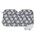 thumbnail image 1 of Kdxio Lilies Flowers Print Windshield Sun Shade,UV Rays and Sun Heat Protection,Sunshade for Car Windshield,Car Shade Front Windshield - Small, 1 of 6