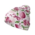 thumbnail image 1 of Kdxio Lilies Flowers Winter Beanie for Men Women Beanie Knit Hat Cuffed Cap Beanie Knit Chunky Snow Cap, 1 of 6