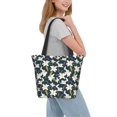 thumbnail image 1 of Kdxio Lilies Flowers Women Reusable Grocery Bags Foldable Ripstop,Reusable Shopping Bags for Shopping,Gym,Gift, 1 of 8