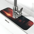 thumbnail image 1 of Kdxio Lone Rider Under Red Sky Pattern Non-Slip Diatom Mud Faucet Drain Pad,Self Absorbent Mat for Kitchen Sink for Variety Kitchen & Bathroom Countertops, 1 of 7