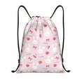 thumbnail image 1 of Kdxio Love Rabbit Print Drawstring Backpack Bag,Waterproof Draw String Back Sack, Gym Drawstring Bags Swim Bag For Unisex, 1 of 9