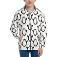 thumbnail image 1 of Kdxio Lovely Penguin Pattern Kids Boys Girls Zip Up Hoodie 3D Printed Hooded Sweatshirt Hoody Coat with Pocket 7-12 Y-Small, 1 of 6