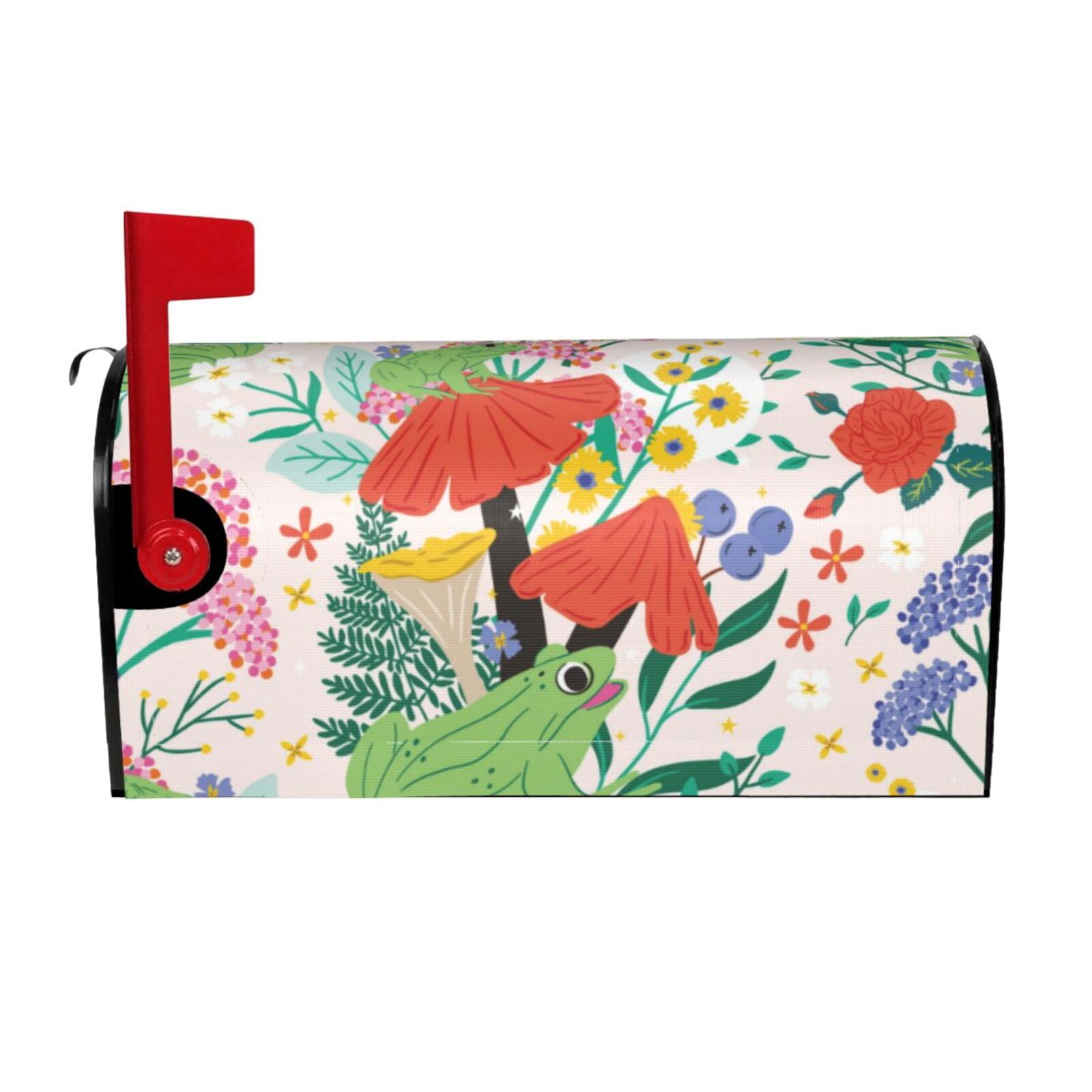 Kdxio Magnetic Mailbox Cover 21x18 in Mailbox Cover Outdoor Decoration Holiday Mailbox Covers for Home Garden Yard-21x18 in