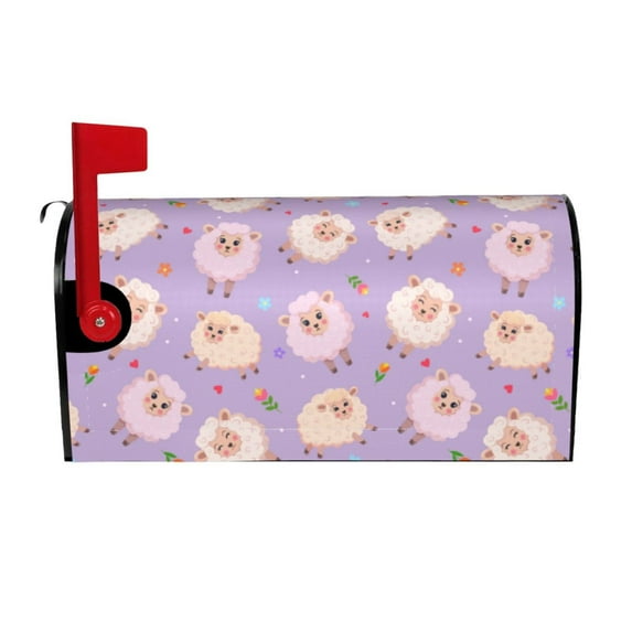 Kdxio Magnetic Mailbox Cover 21x18 in Mailbox Cover Outdoor Decoration Holiday Mailbox Covers for Home Garden Yard-21x18 in