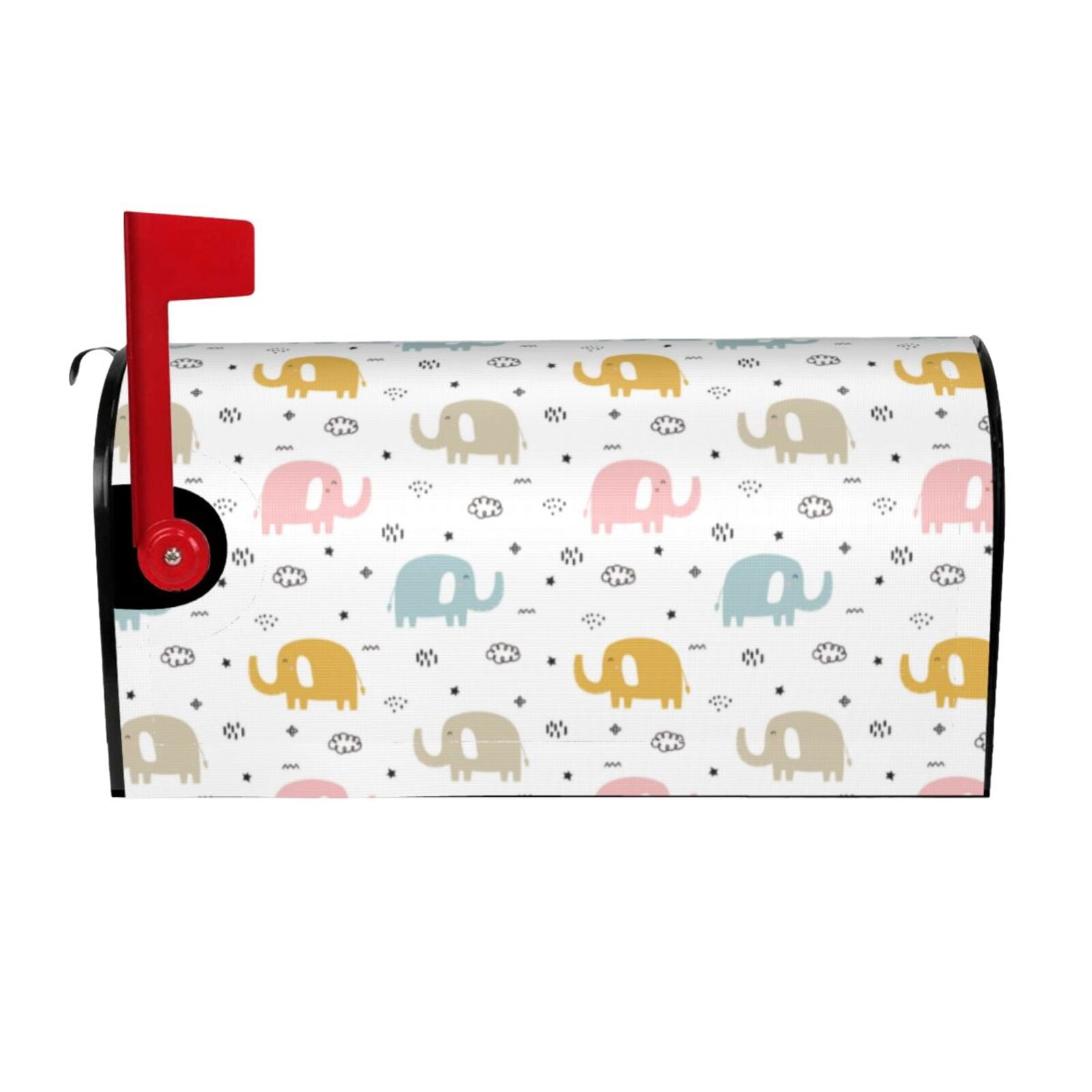 Kdxio Magnetic Mailbox Cover 21x18 in Mailbox Cover Outdoor Decoration Holiday Mailbox Covers for Home Garden Yard-21x18 in