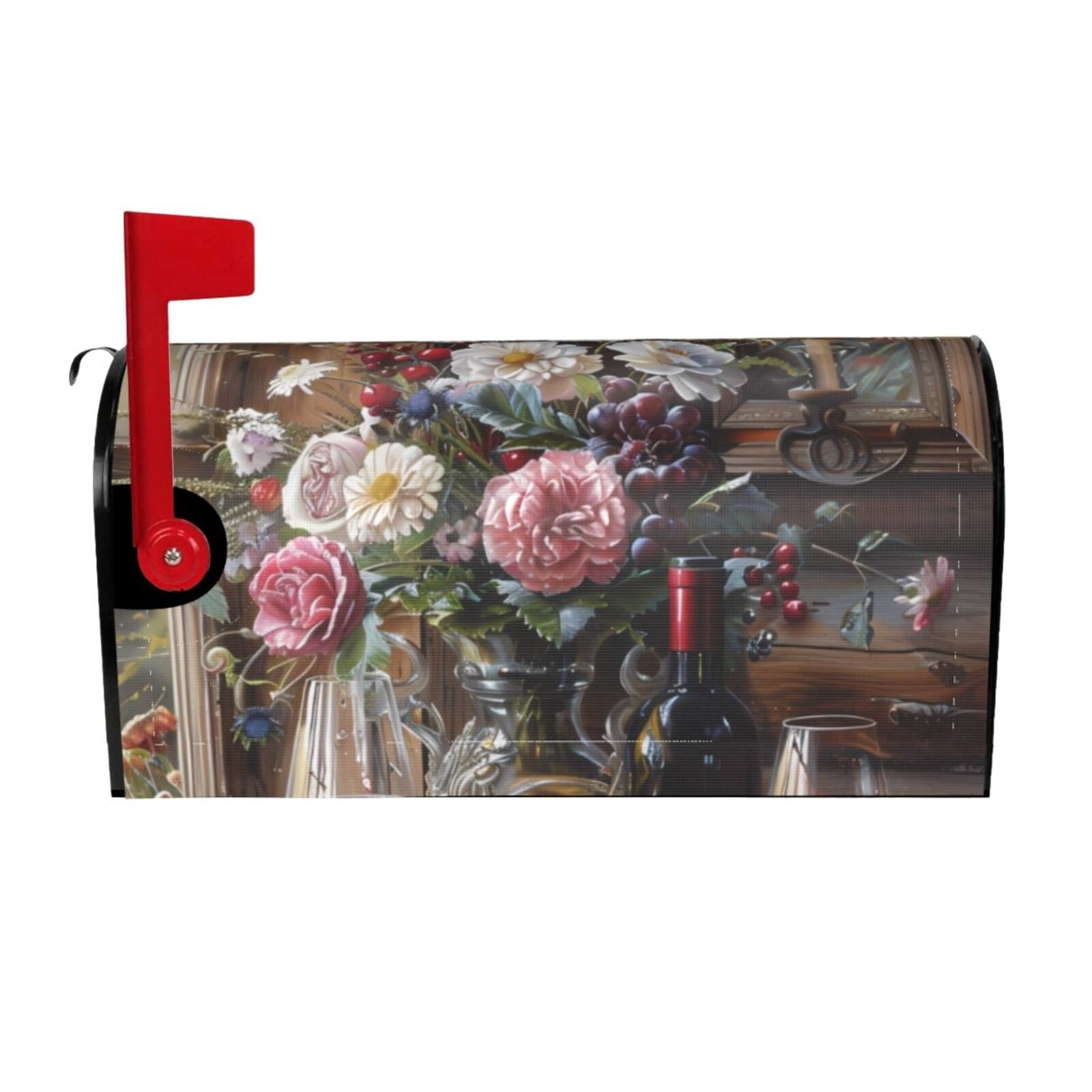 Kdxio Magnetic Mailbox Cover 21x18 in Mailbox Cover Outdoor Decoration Holiday Mailbox Covers for Home Garden Yard-21x18 in
