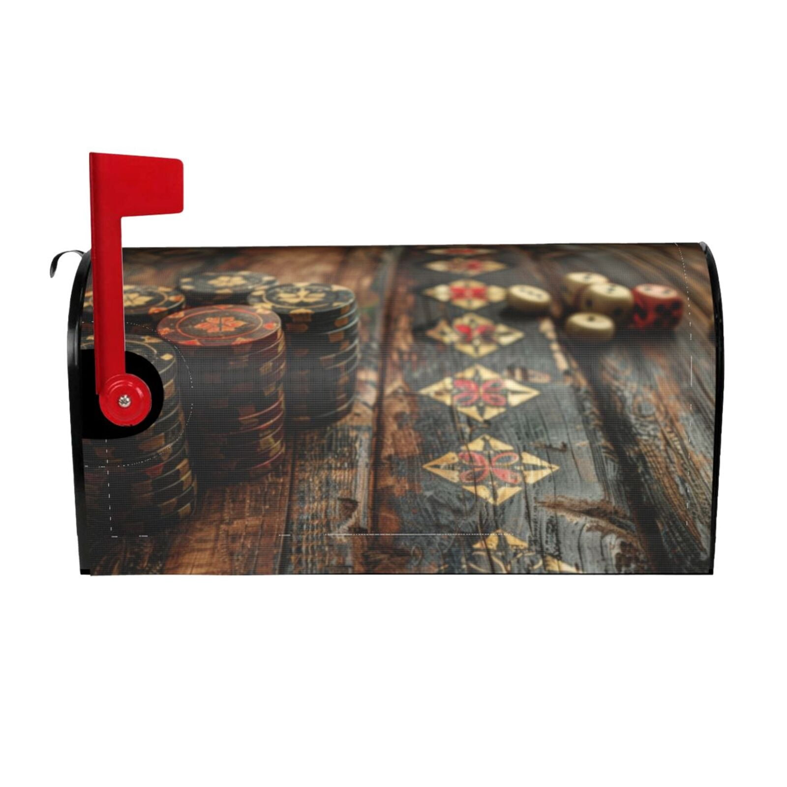 Kdxio Magnetic Mailbox Cover 21x18 in Mailbox Cover Outdoor Decoration Holiday Mailbox Covers for Home Garden Yard-21x18 in