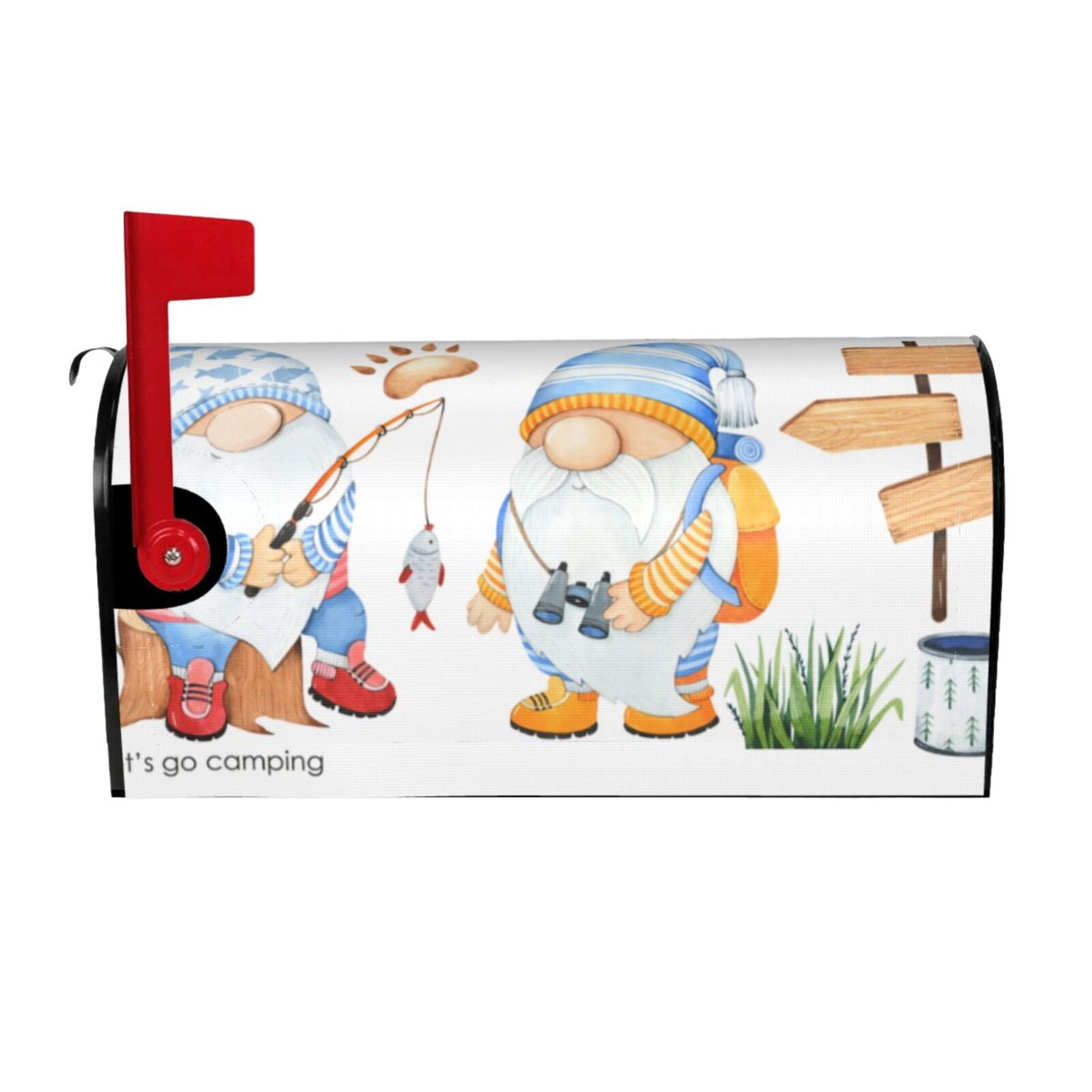 Kdxio Magnetic Mailbox Cover 21x18 in Mailbox Cover Outdoor Decoration Holiday Mailbox Covers for Home Garden Yard-21x18 in