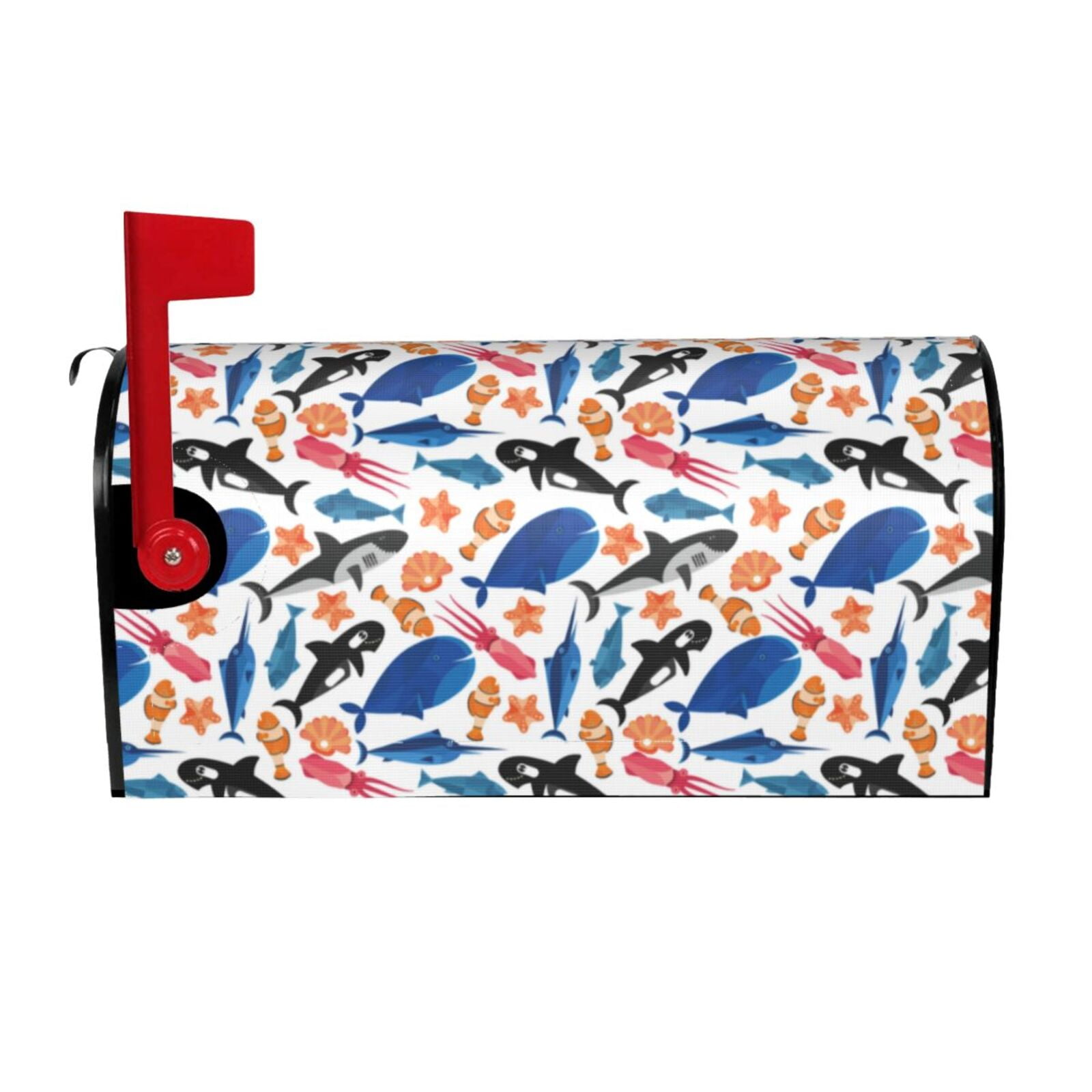 Kdxio Magnetic Mailbox Cover 21x18 in Mailbox Cover Outdoor Decoration Holiday Mailbox Covers for Home Garden Yard-21x18 in