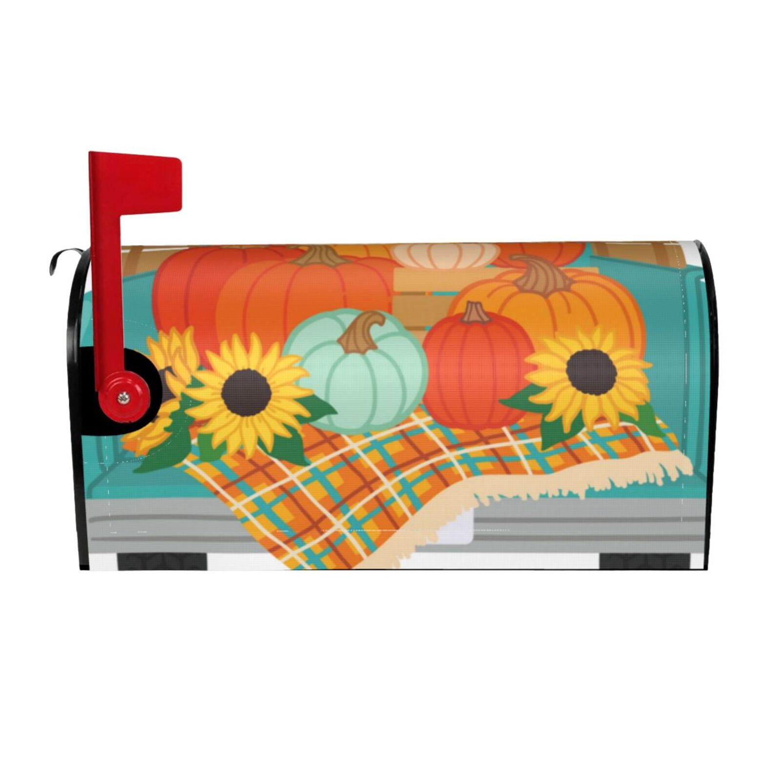Kdxio Magnetic Mailbox Cover 21x18 in Mailbox Cover Outdoor Decoration Holiday Mailbox Covers for Home Garden Yard-21x18 in