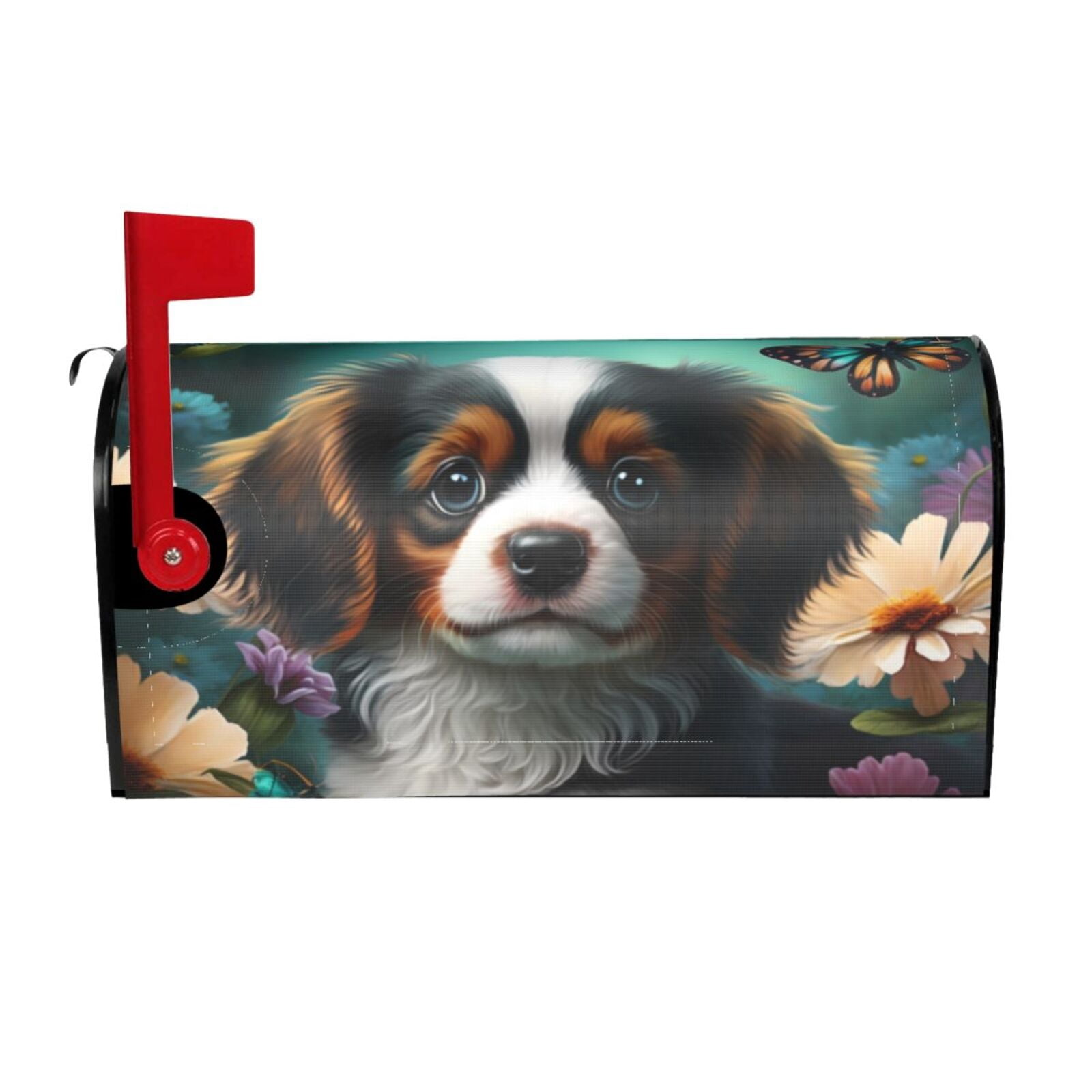 Kdxio Magnetic Mailbox Cover 21x18 in Mailbox Cover Outdoor Decoration Holiday Mailbox Covers for Home Garden Yard-21x18 in