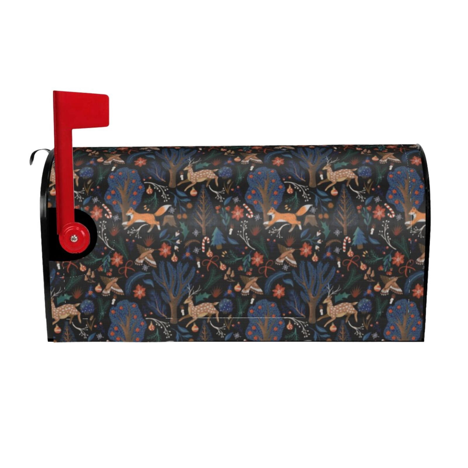 Kdxio Magnetic Mailbox Cover 21x18 in Mailbox Cover Outdoor Decoration Holiday Mailbox Covers for Home Garden Yard-21x18 in