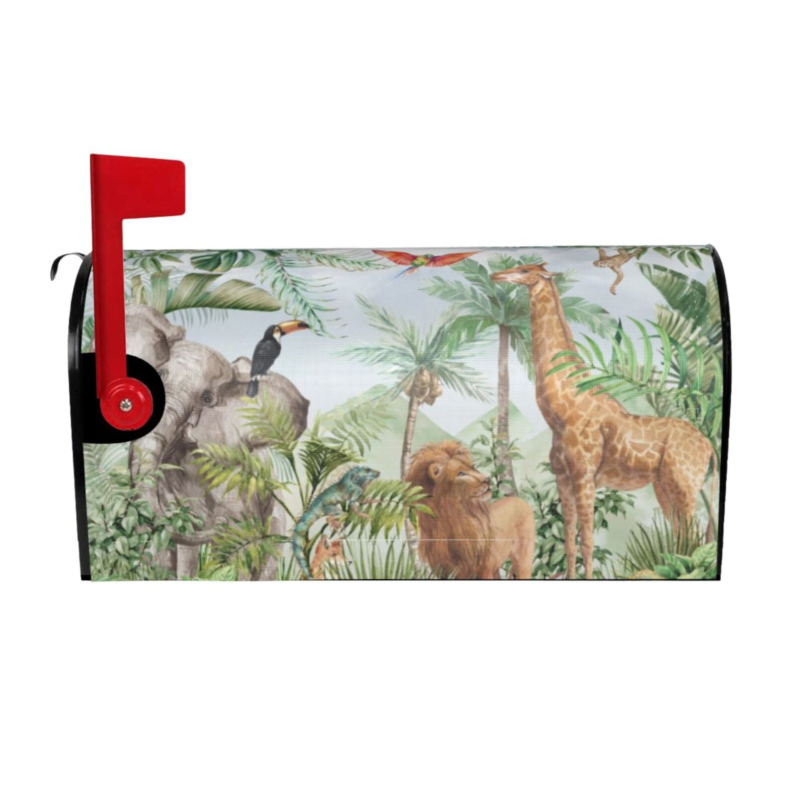 Kdxio Magnetic Mailbox Cover 21x18 in Mailbox Cover Outdoor Decoration Holiday Mailbox Covers for Home Garden Yard-21x18 in