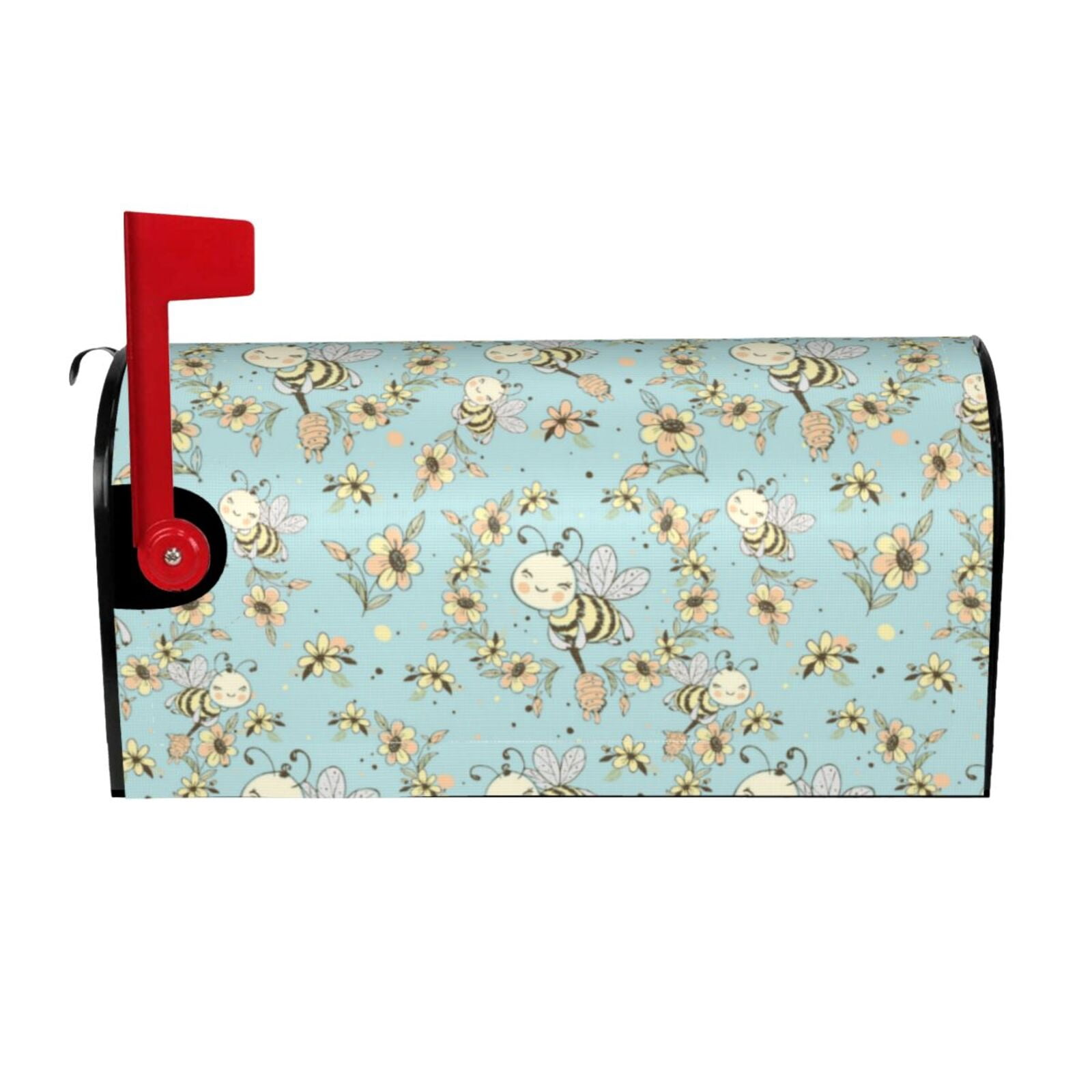 Kdxio Magnetic Mailbox Cover 21x18 in Mailbox Cover Outdoor Decoration Holiday Mailbox Covers for Home Garden Yard-21x18 in