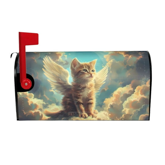 Kdxio Magnetic Mailbox Cover 21x18 in Mailbox Cover Outdoor Decoration Holiday Mailbox Covers for Home Garden Yard-21x18 in