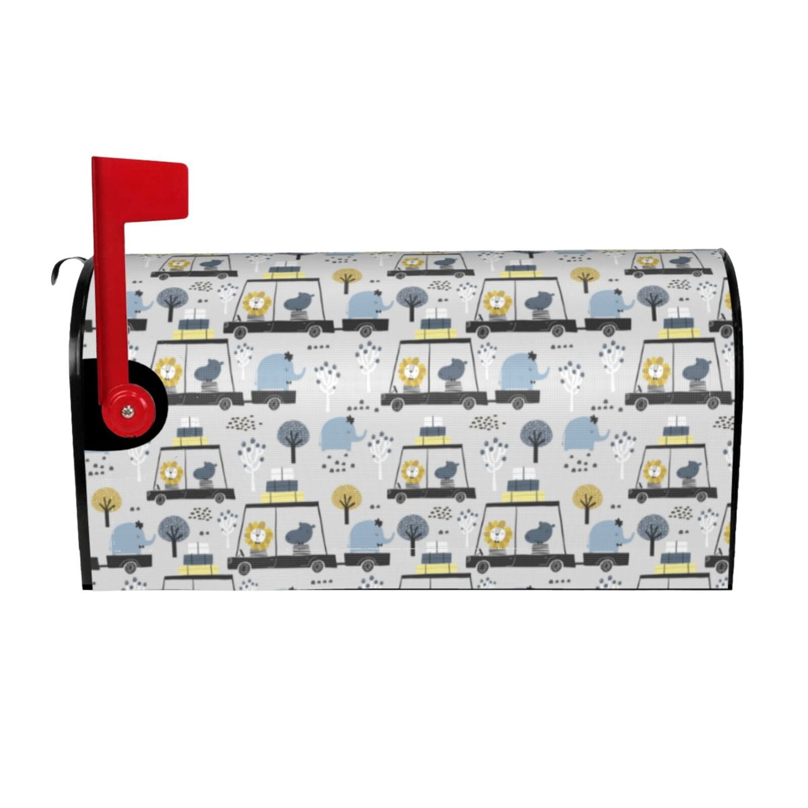 Kdxio Magnetic Mailbox Cover 21x18 in Mailbox Cover Outdoor Decoration Holiday Mailbox Covers for Home Garden Yard-21x18 in