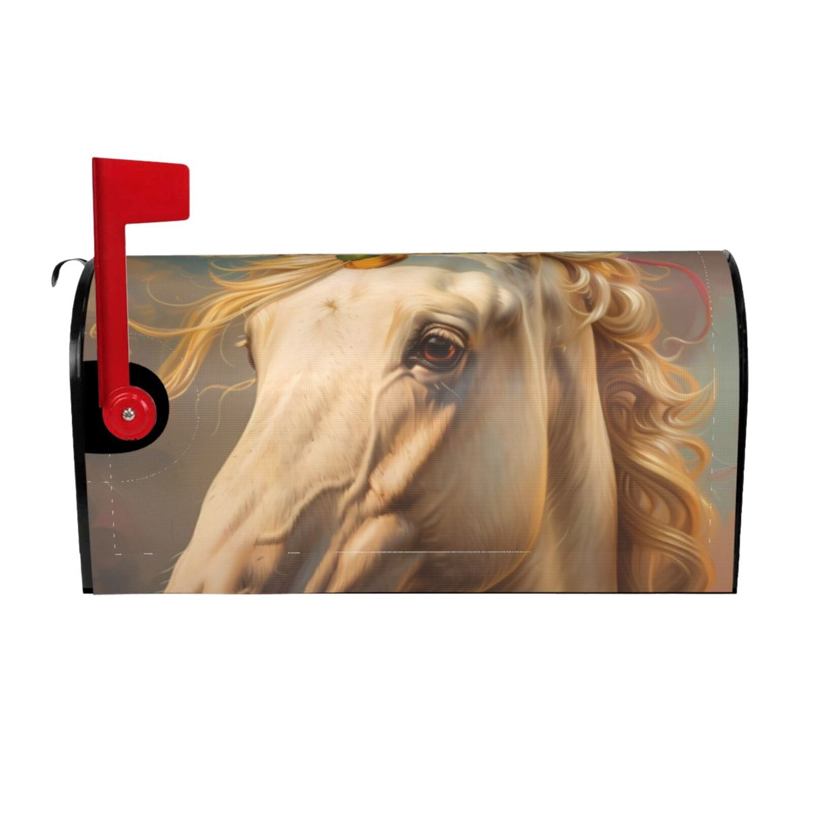 Kdxio Magnetic Mailbox Cover 21x18 in Mailbox Cover Outdoor Decoration Holiday Mailbox Covers for Home Garden Yard-21x18 in
