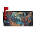 thumbnail image 1 of Kdxio Magnetic Mailbox Cover 21x18 in Mailbox Cover Outdoor Decoration Holiday Mailbox Covers for Home Garden Yard-21x18 in, 1 of 5
