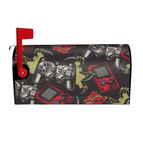 Kdxio Magnetic Mailbox Cover 21x18 in Mailbox Cover Outdoor Decoration Holiday Mailbox Covers for Home Garden Yard-21x18 in