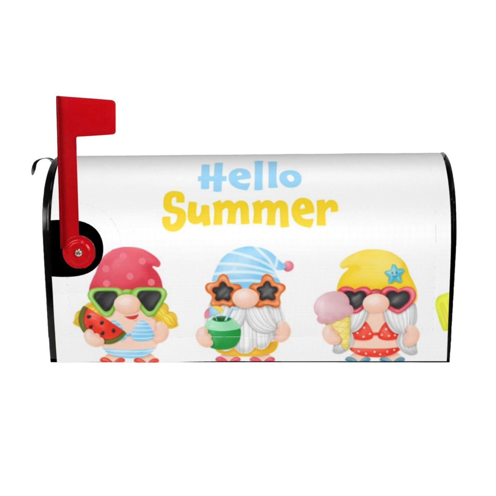 Kdxio Magnetic Mailbox Cover 21x18 in Mailbox Cover Outdoor Decoration Holiday Mailbox Covers for Home Garden Yard-21x18 in
