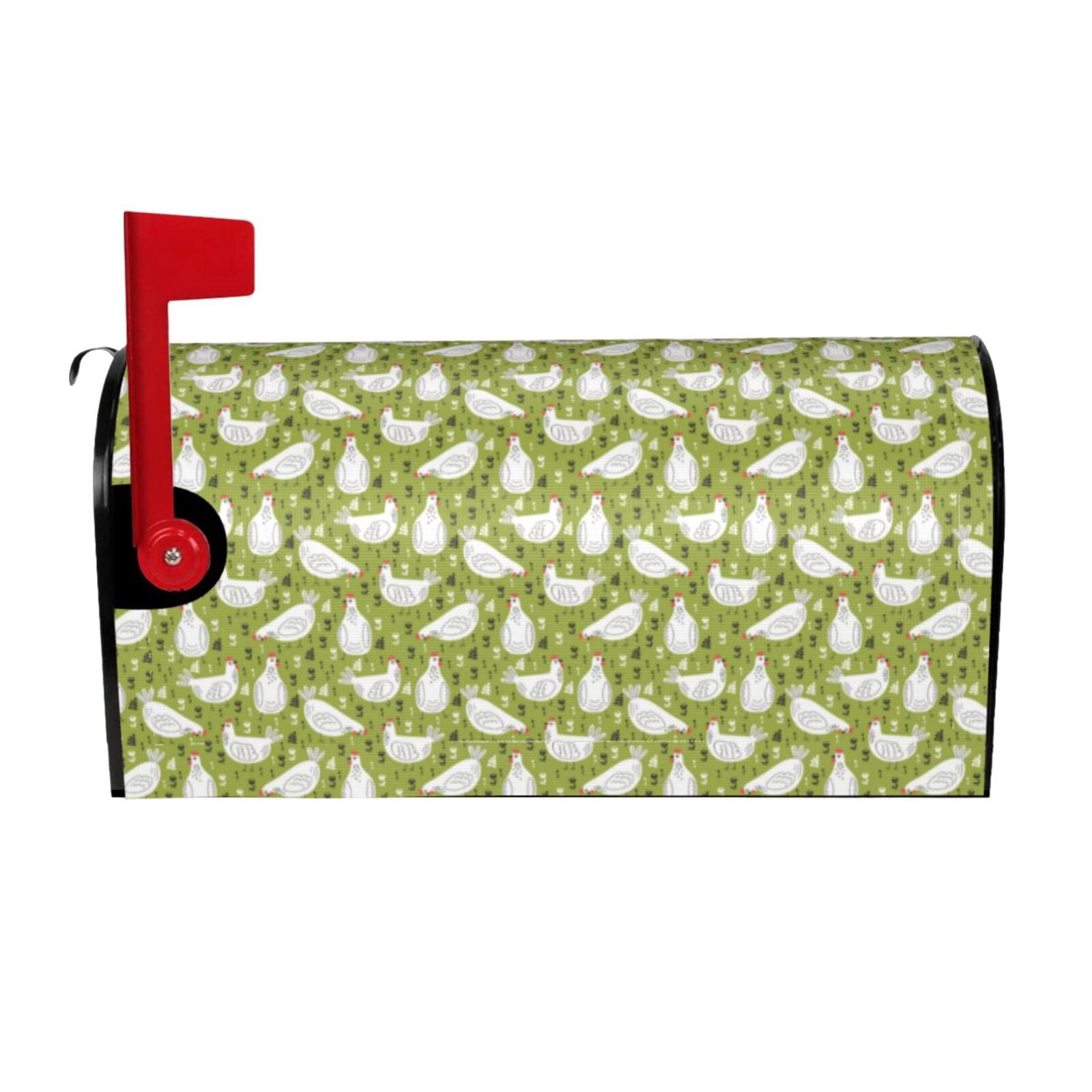 Kdxio Magnetic Mailbox Cover 21x18 in Mailbox Cover Outdoor Decoration Holiday Mailbox Covers for Home Garden Yard-21x18 in