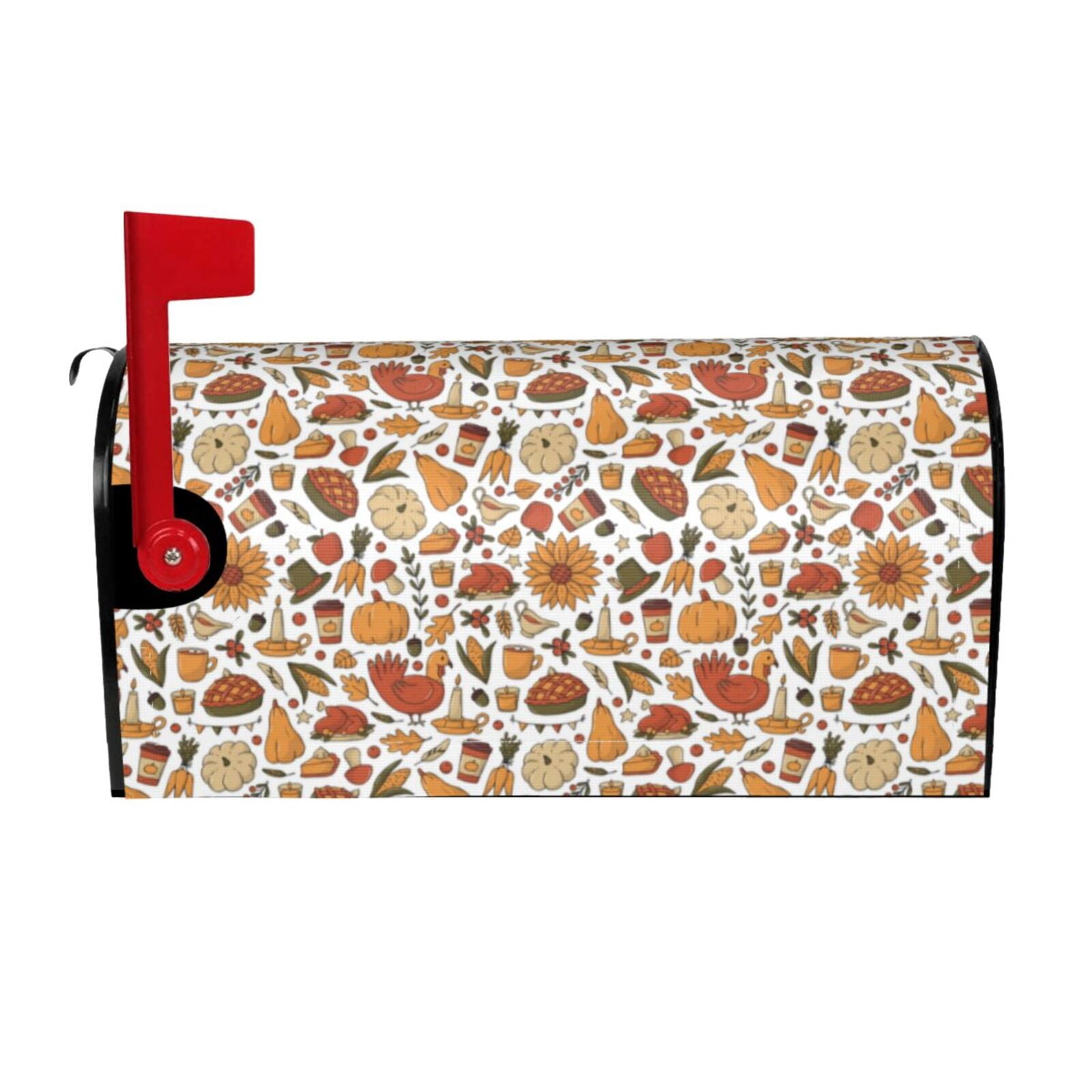 Kdxio Magnetic Mailbox Cover 21x18 in Mailbox Cover Outdoor Decoration Holiday Mailbox Covers for Home Garden Yard-21x18 in