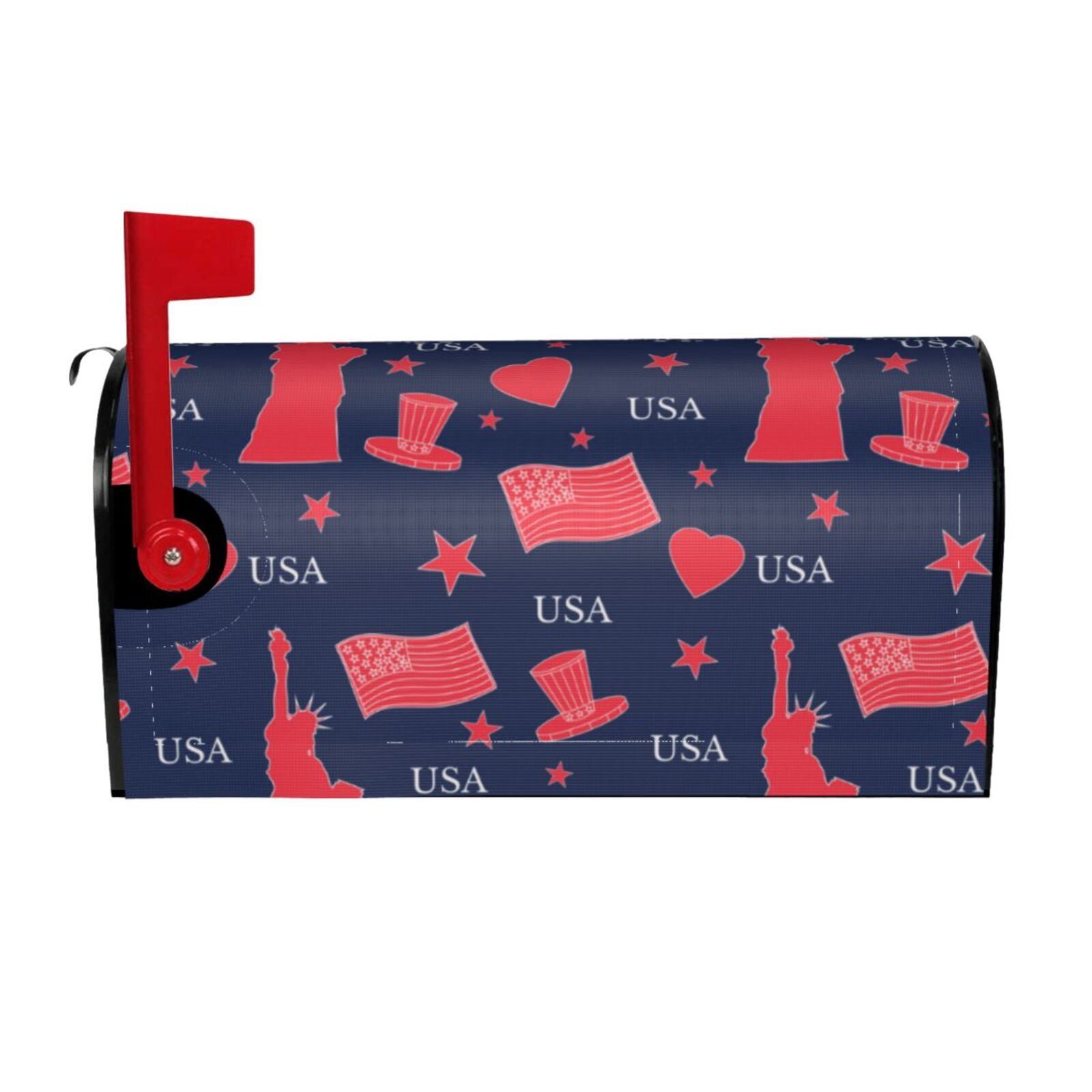 Kdxio Magnetic Mailbox Cover 21x18 in Mailbox Cover Outdoor Decoration Holiday Mailbox Covers for Home Garden Yard-21x18 in