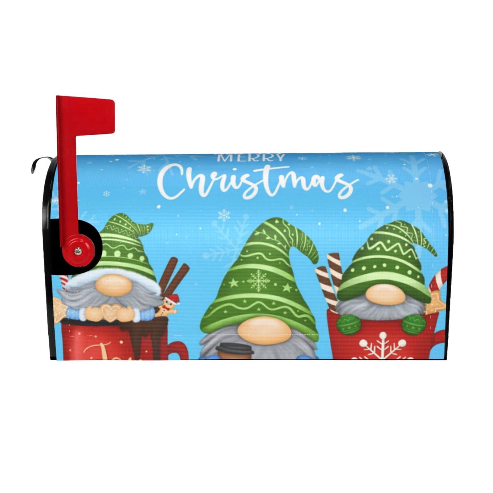 Kdxio Magnetic Mailbox Cover 21x18 in Mailbox Cover Outdoor Decoration Holiday Mailbox Covers for Home Garden Yard-21x18 in