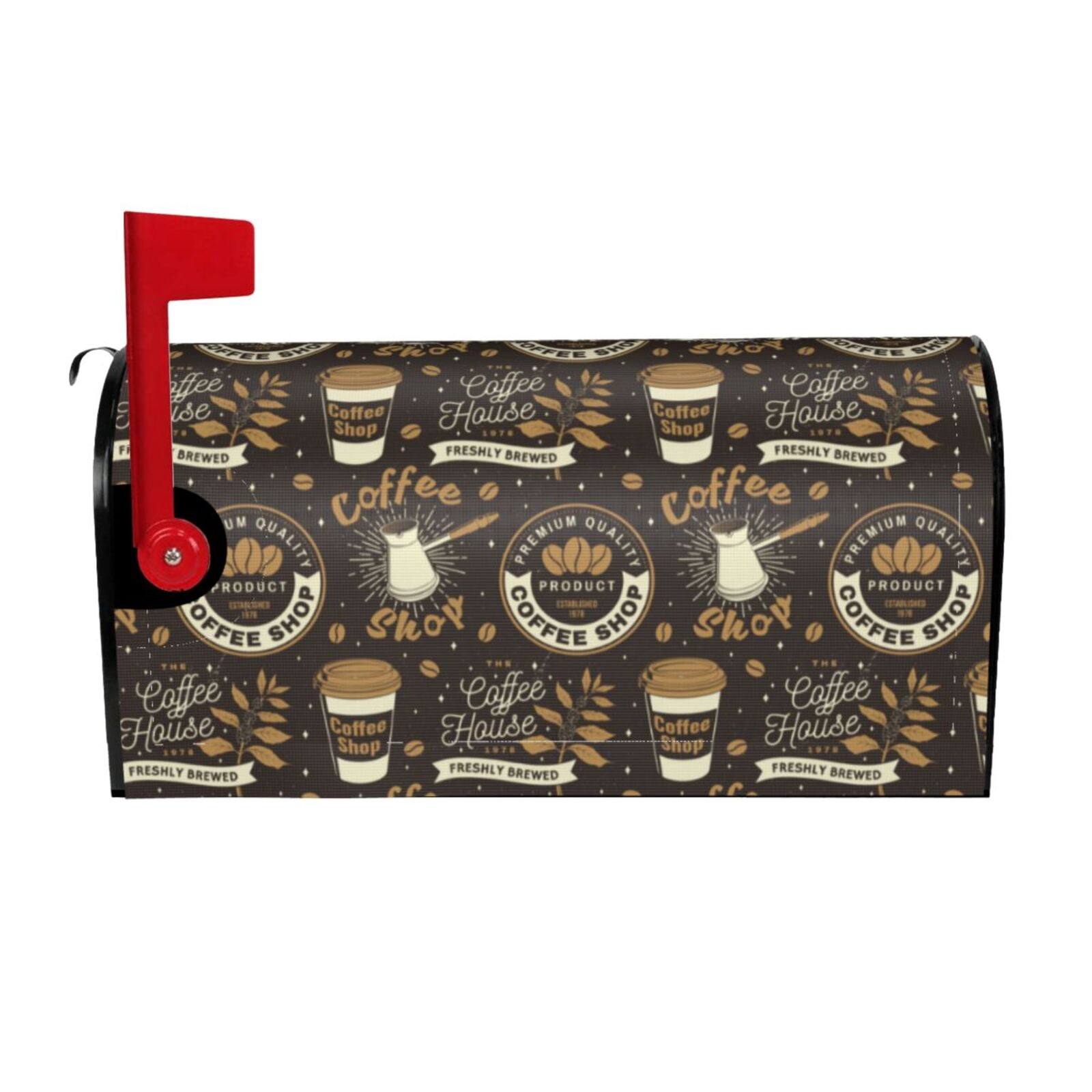 Kdxio Magnetic Mailbox Cover 21x18 in Mailbox Cover Outdoor Decoration Holiday Mailbox Covers for Home Garden Yard-21x18 in