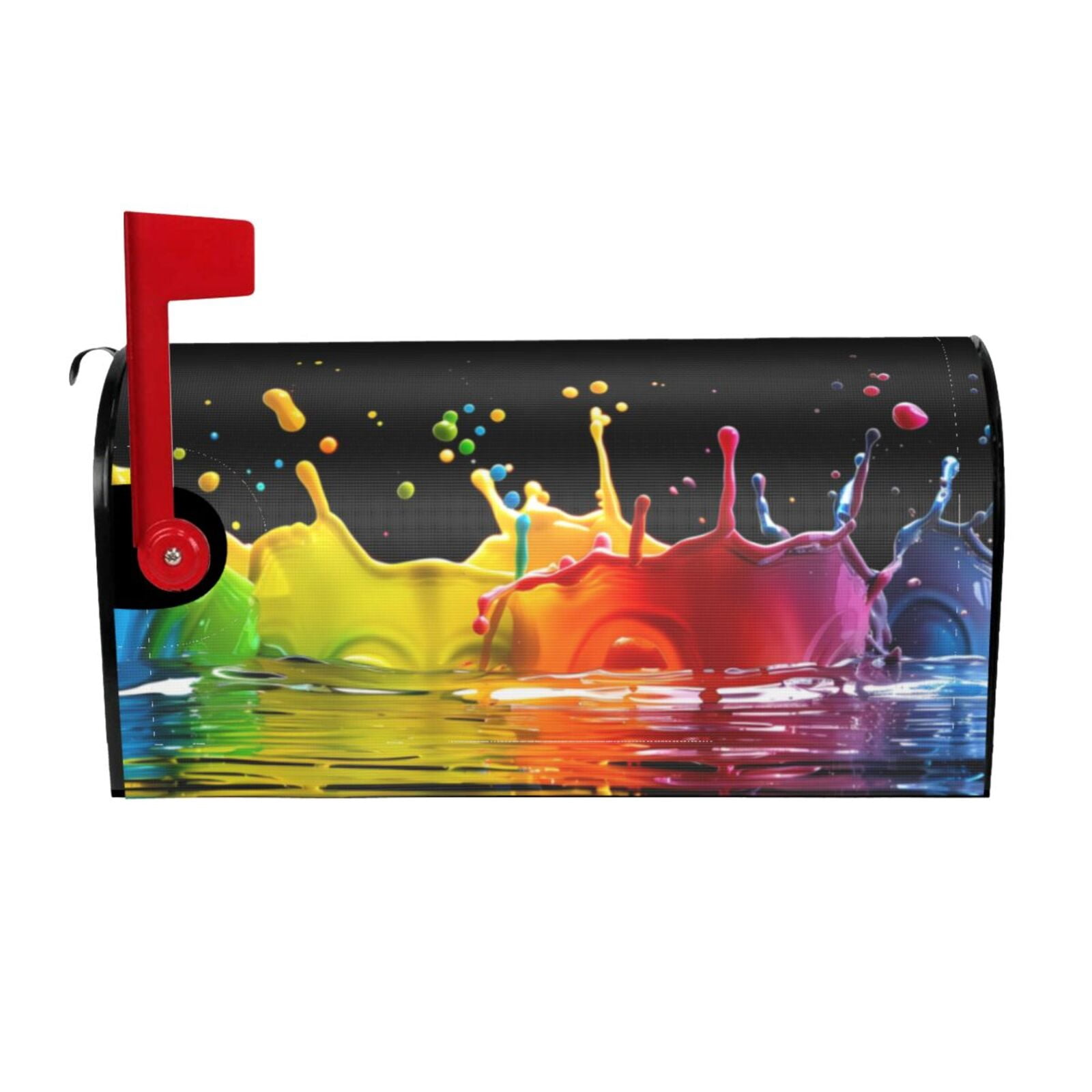 Kdxio Magnetic Mailbox Cover 21x18 in Mailbox Cover Outdoor Decoration Holiday Mailbox Covers for Home Garden Yard-21x18 in