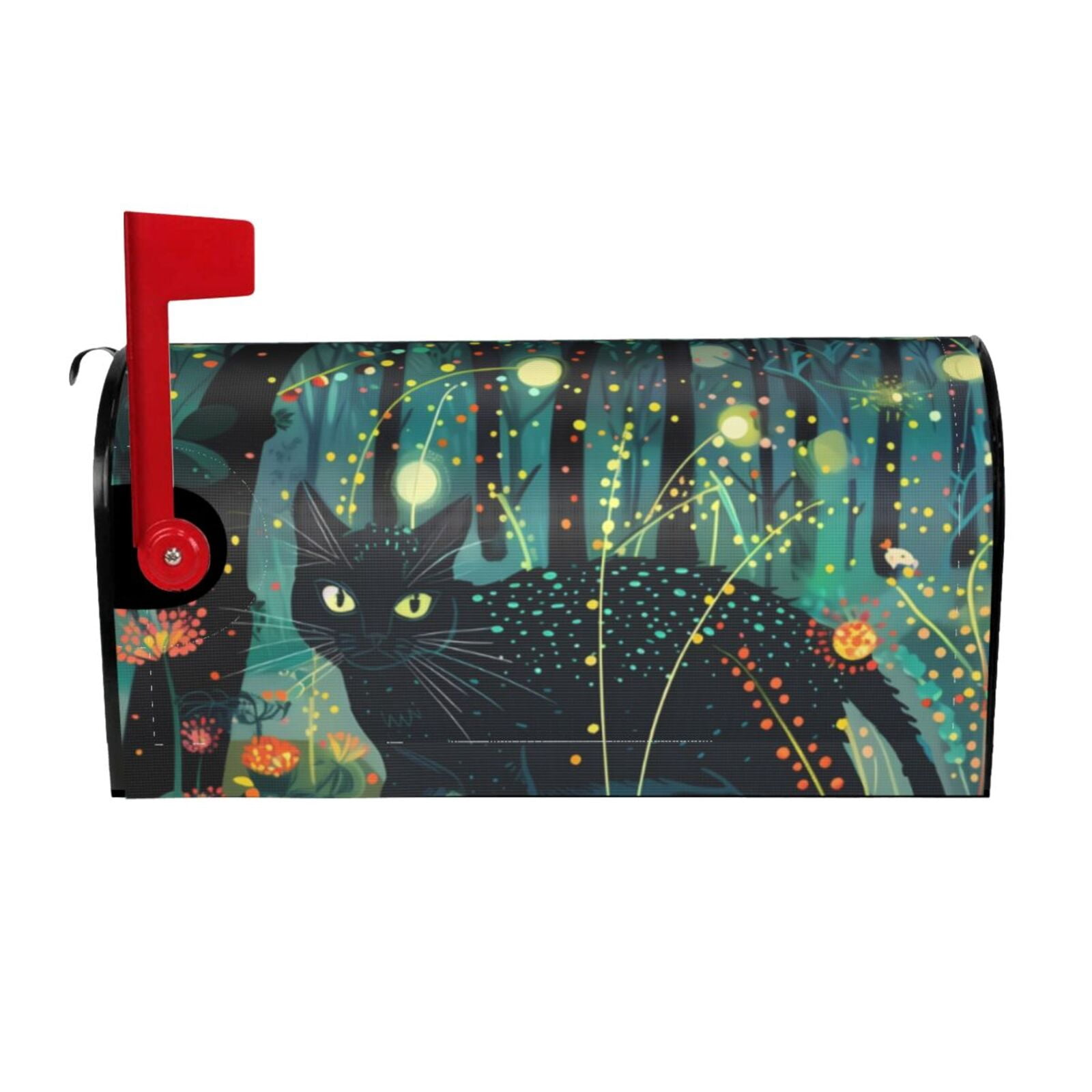 Kdxio Magnetic Mailbox Cover 21x18 in Mailbox Cover Outdoor Decoration Holiday Mailbox Covers for Home Garden Yard-21x18 in