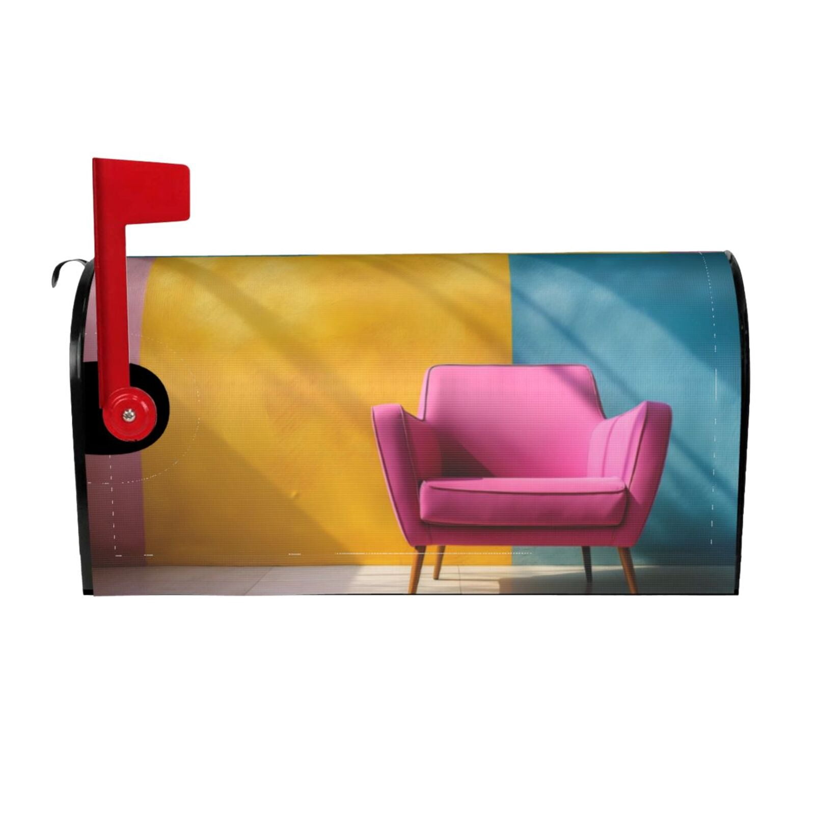 Kdxio Magnetic Mailbox Cover 21x18 in Mailbox Cover Outdoor Decoration Holiday Mailbox Covers for Home Garden Yard-21x18 in