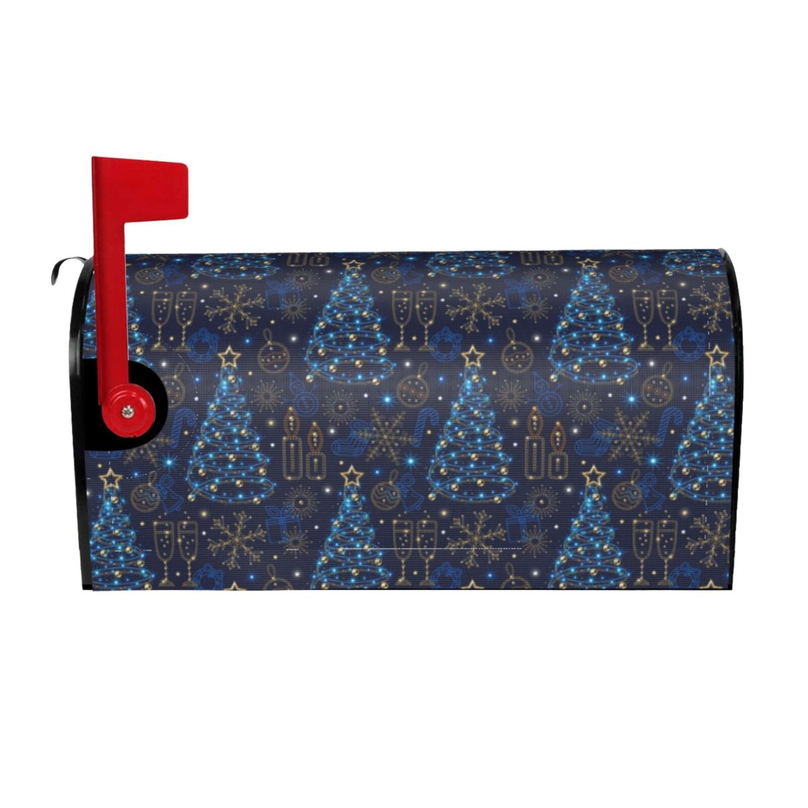 Kdxio Magnetic Mailbox Cover 21x18 in Mailbox Cover Outdoor Decoration Holiday Mailbox Covers for Home Garden Yard-21x18 in