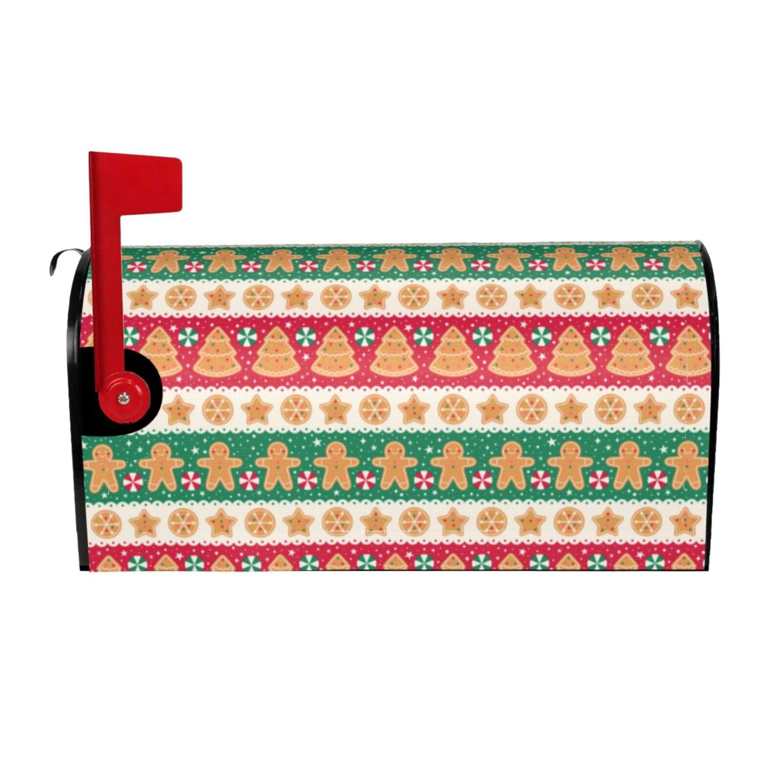 Kdxio Magnetic Mailbox Cover 21x18 in Mailbox Cover Outdoor Decoration Holiday Mailbox Covers for Home Garden Yard-21x18 in